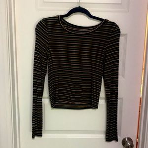 American eagle crop / long sleeve